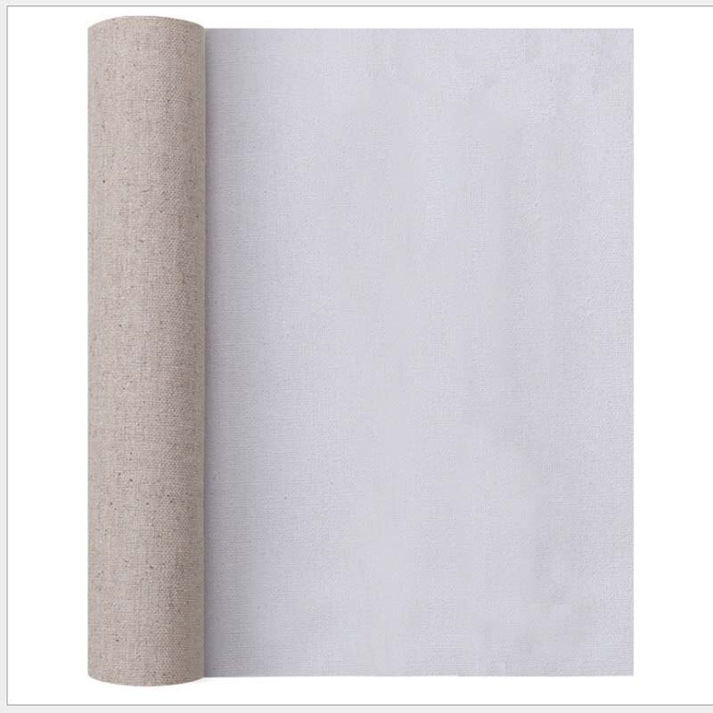 blank canvas for painting Layer Acrylic oil painting canvas Linen Blend Primed art supplies for artist 3M One Roll
