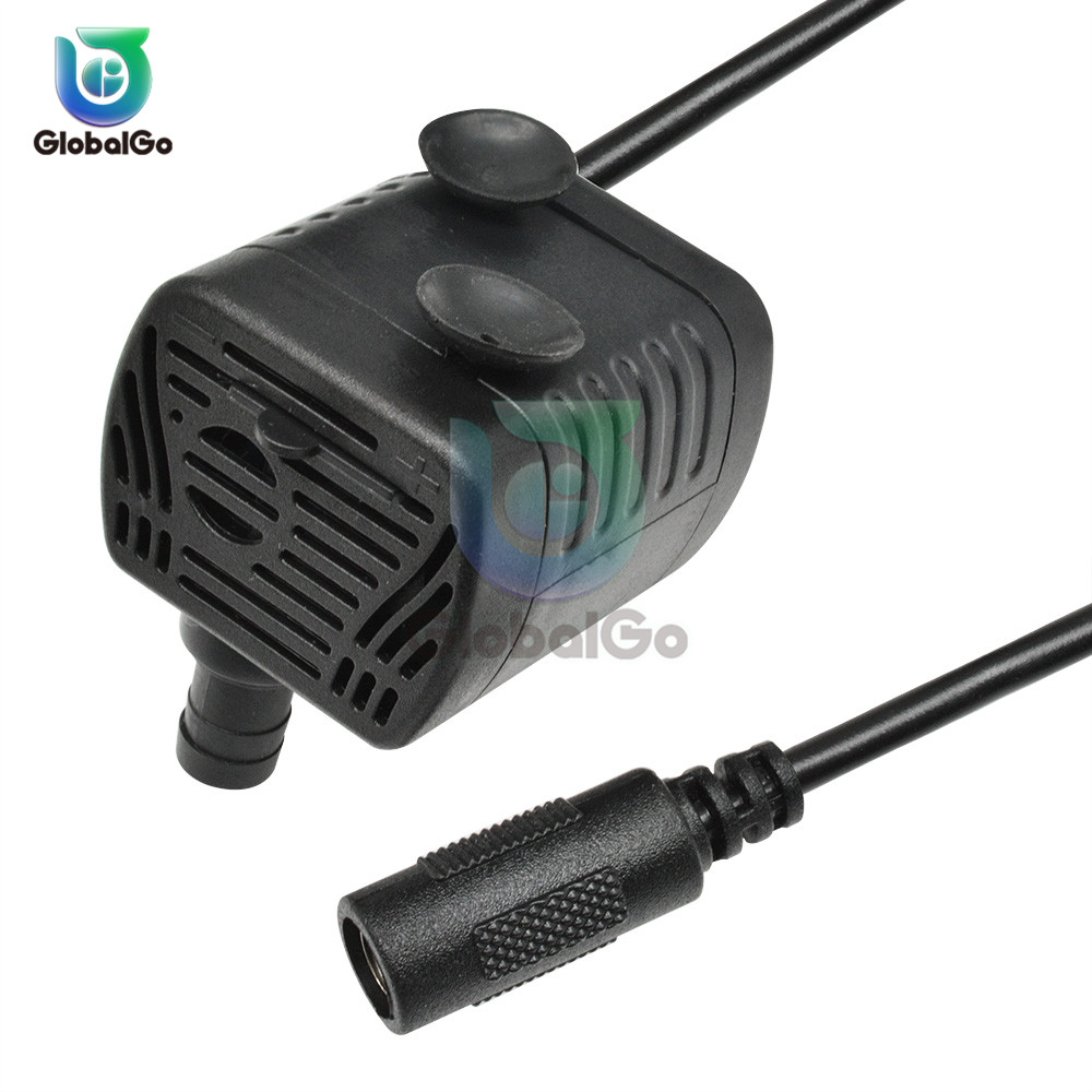 10Pcs 3W 200L/H Usb Low Noise Borstelloze Motor Pomp Micro Dompelpomp Voor Diy Kit dc 5V 12V