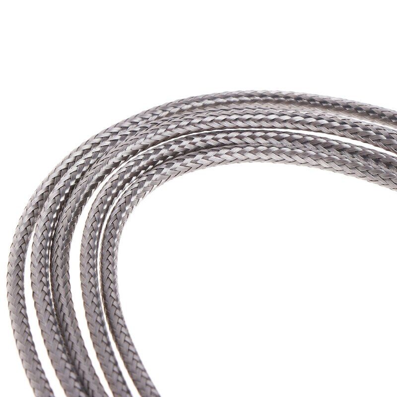 Stainless Steel RTD PT100 Temperature Sensor Thermocouple with 2m 3 Cable Wires #0616