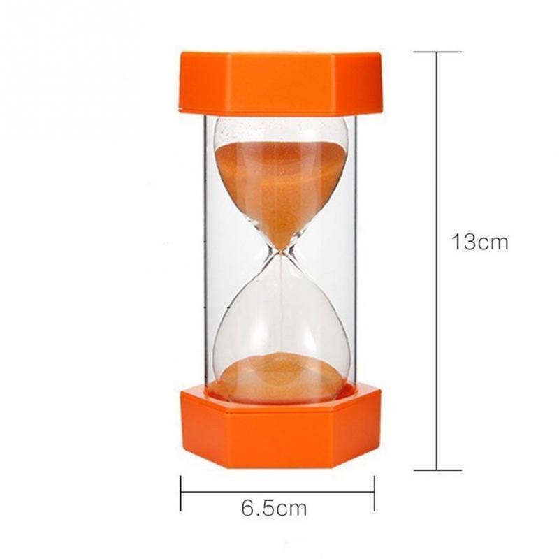 Husstand timeglas 15 minutters sand ur ur plast sandglas 5 10 minutter timer boligindretning tilbehør børn
