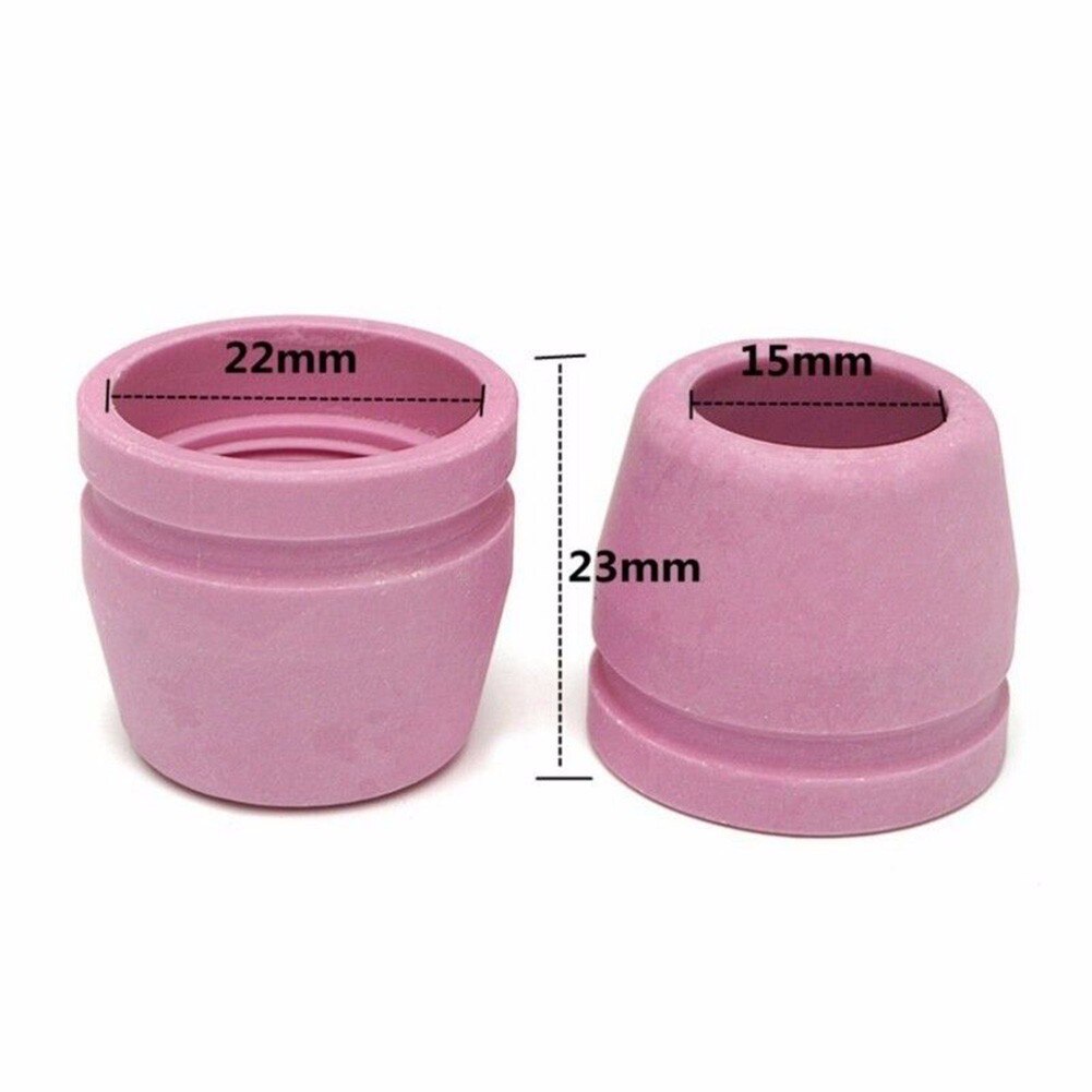 Plasma Cutter Consumables Parts Pink Shield Cup Ceramic Nozzle Fit Amico CUT-50HF 50 Amp Non-touch Pilot Arc Welding Tool