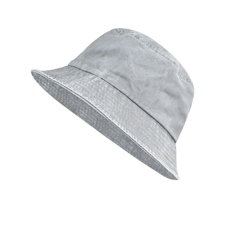 Ensfarget vasket cowboy fiskerhatt damer utendørs solhatt Brann årstider seksjon elskere allround bøttehatt