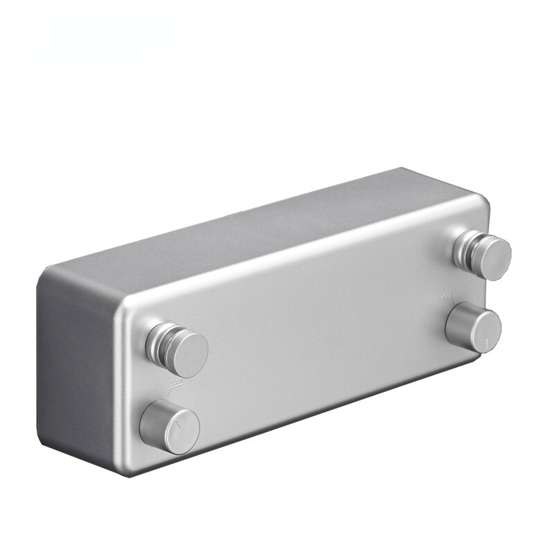 4.2M Double Row Clothesline Wall Mounted Retractable Clothes Dryer Steel Rope Wall Hanger Laundry Dryer Indoor Clothes Line: sliver-2