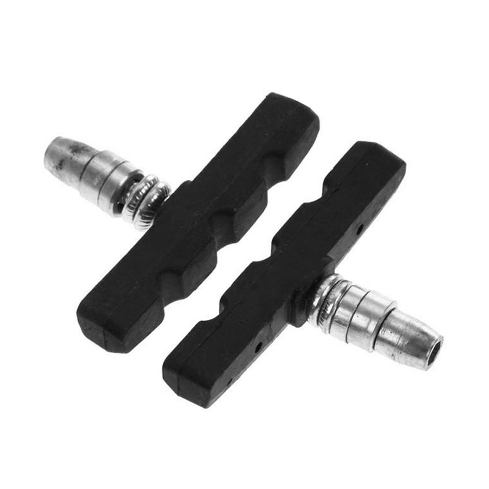 Bloque de freno de goma duradera para bicicleta de montaña, pastillas de freno en V, sistema de frenos en V ligero, 1-6 piezas