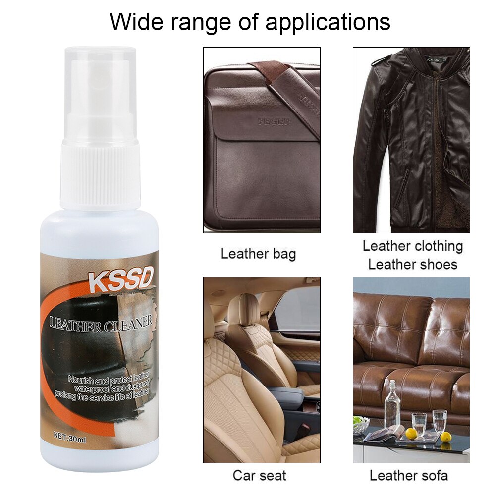30ML Renovation Agent Leather Seat Home Leather Renovation Cleaner Car Interior Cleaner car accessries TSLM1
