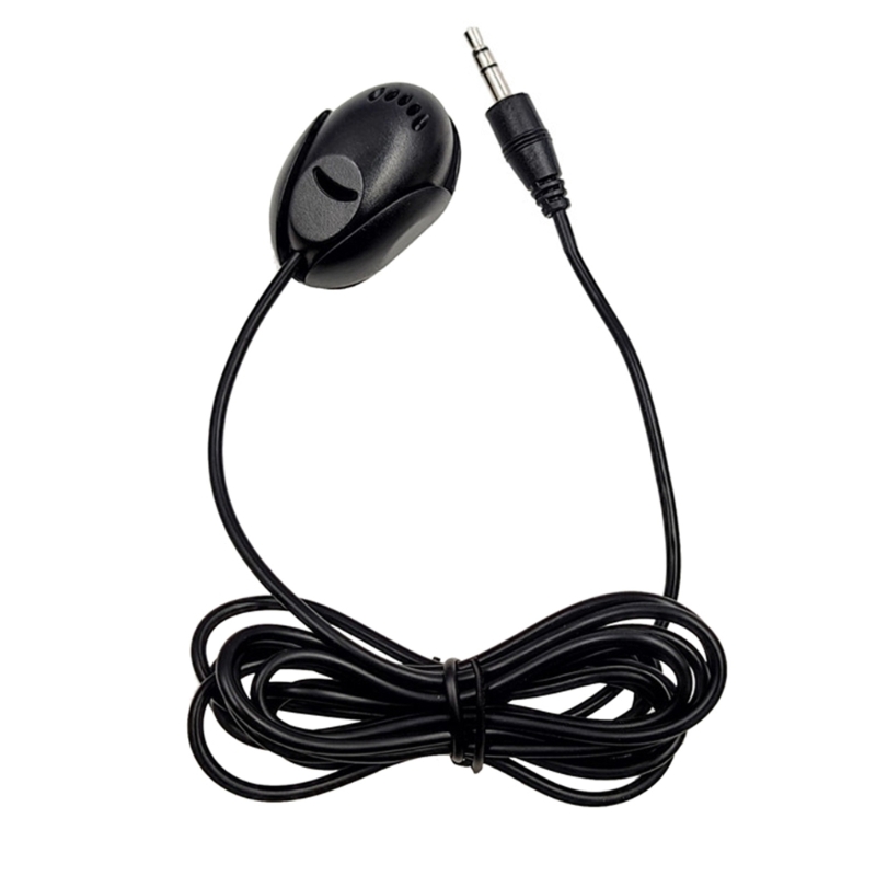 Bilstereomikrofon 3.5mm eksterne mikrofoner for bil hovedenhet bluetooth-aktivert stereo radio gps dvd mikrofon/mikrofon: Grønn