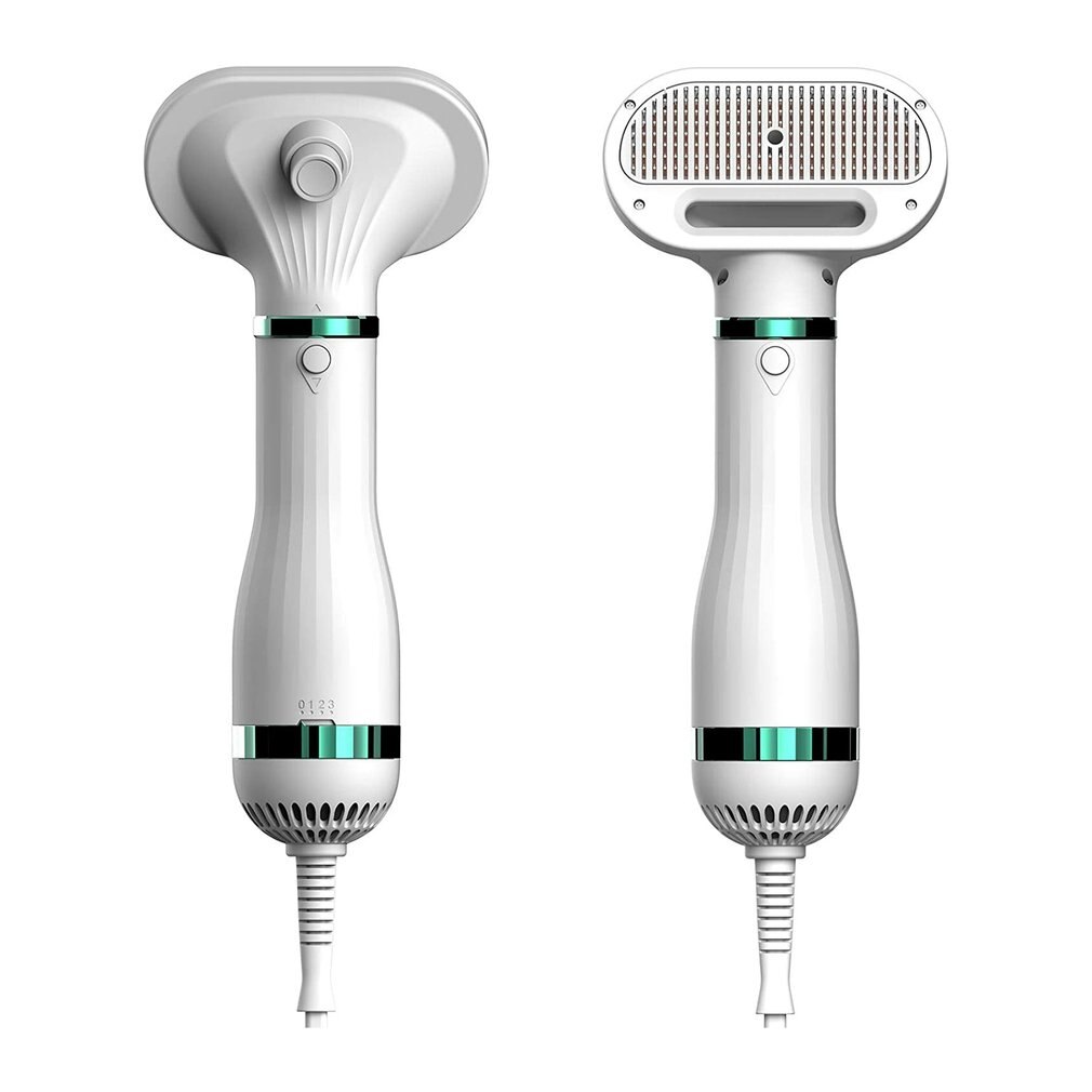 2-In-1 Portable Pet Dog Dryer Dog Hair Dryer And Comb Brush Pet Grooming dryer Cat Hair Comb Dog Fur Blower Low Noise Temprature