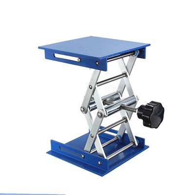 Laboratory lift table micro manual repair machine motorcycle screw platform hand-crank repair small simple platform
