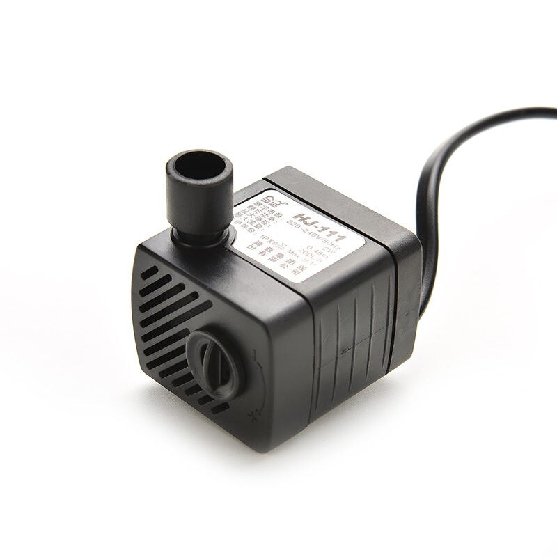 Portable Submersible Water Pump For Aquarium Fish Tank Pond Fountain 220V 2W