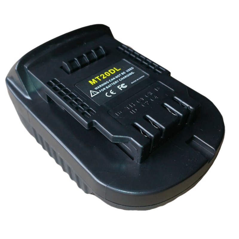 -Mt20Dl Batterij Adapter Voor Makita 18V Bl1830 Bl1860 Bl1815 Li-Ion Batterij Voor Dewalt 18V 20V dcb200 Li-Ion Batterij