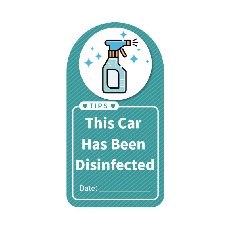 1pcs Acrylic Prevention Signs Welcome Sign Shop Warning Sign Shop Disinfected Sign For Restaurants School Office Building: AJ2577A10