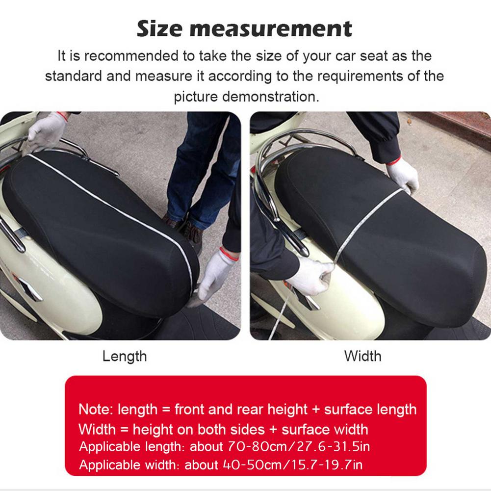 Housse de protection pour siège de moto Scooter, imperméable, anti-pluie, anti-poussière, accessoires