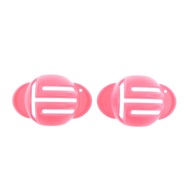 2 stk plast unisex lotusflower golf skribent ball linje markør utendørs sport penn klipp merke tilbehør: Rosa