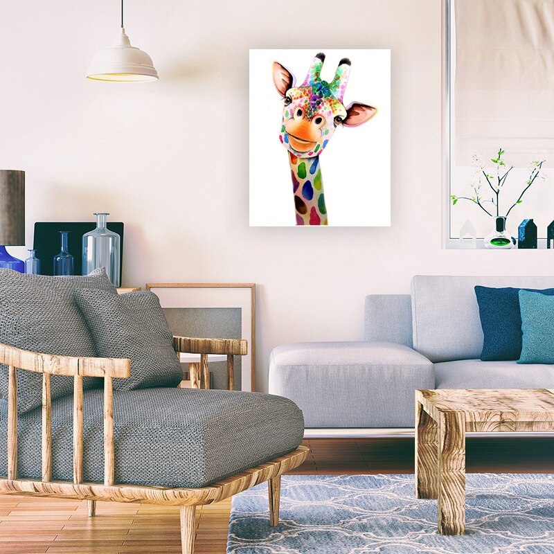 5D Diamond Painting Giraffe Animals Cross Stitch Mosaic Diamond Embroidery Picture of Rhinestone Home Decor