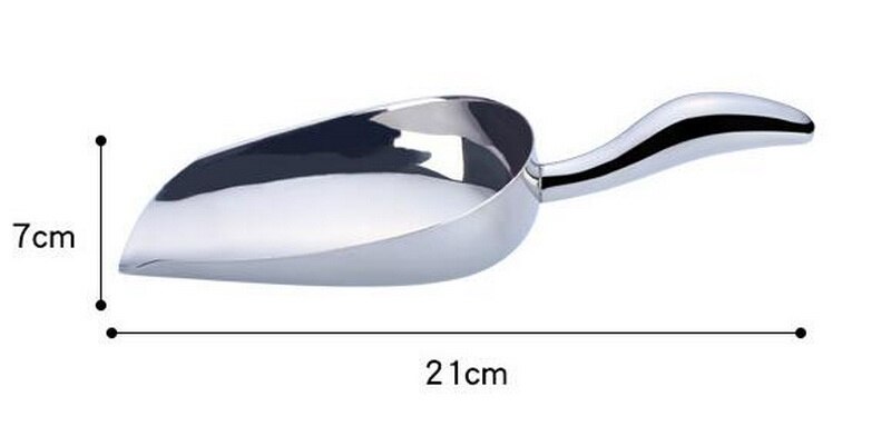 Rustfritt stål er spade magnetisk supermarked hotell spade multifunksjonell metall kjøkken spade: 01