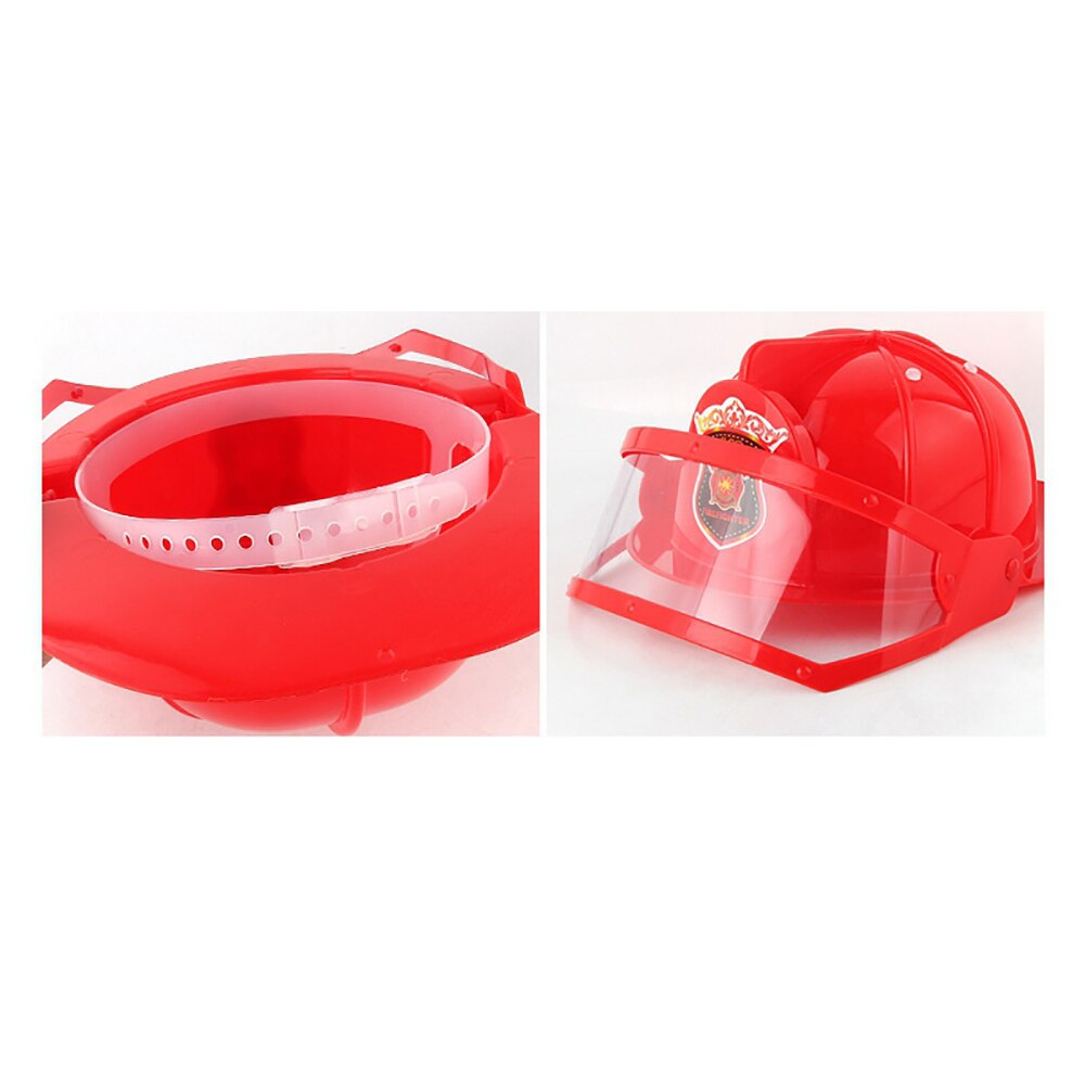 Educational Thinking Skills Little Kids' Fireman Costume Fireman Dress Up Cap Pretend Role Play Firefighter for Kids