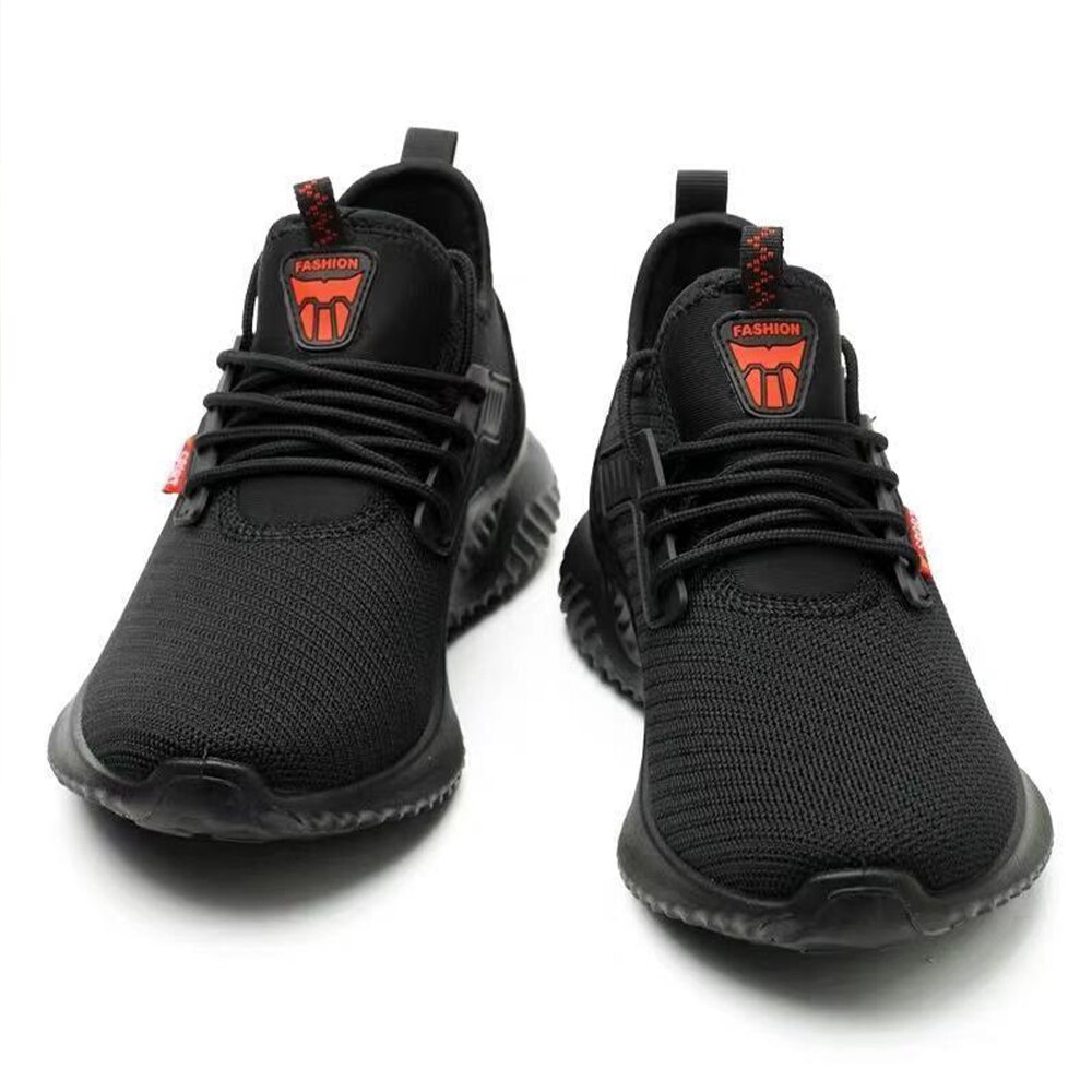 Indestructible Shoes Men and Women Safety Work Safety Boots with Steel Toe Caps Puncture-Proof Boots Lightweight and Breatha