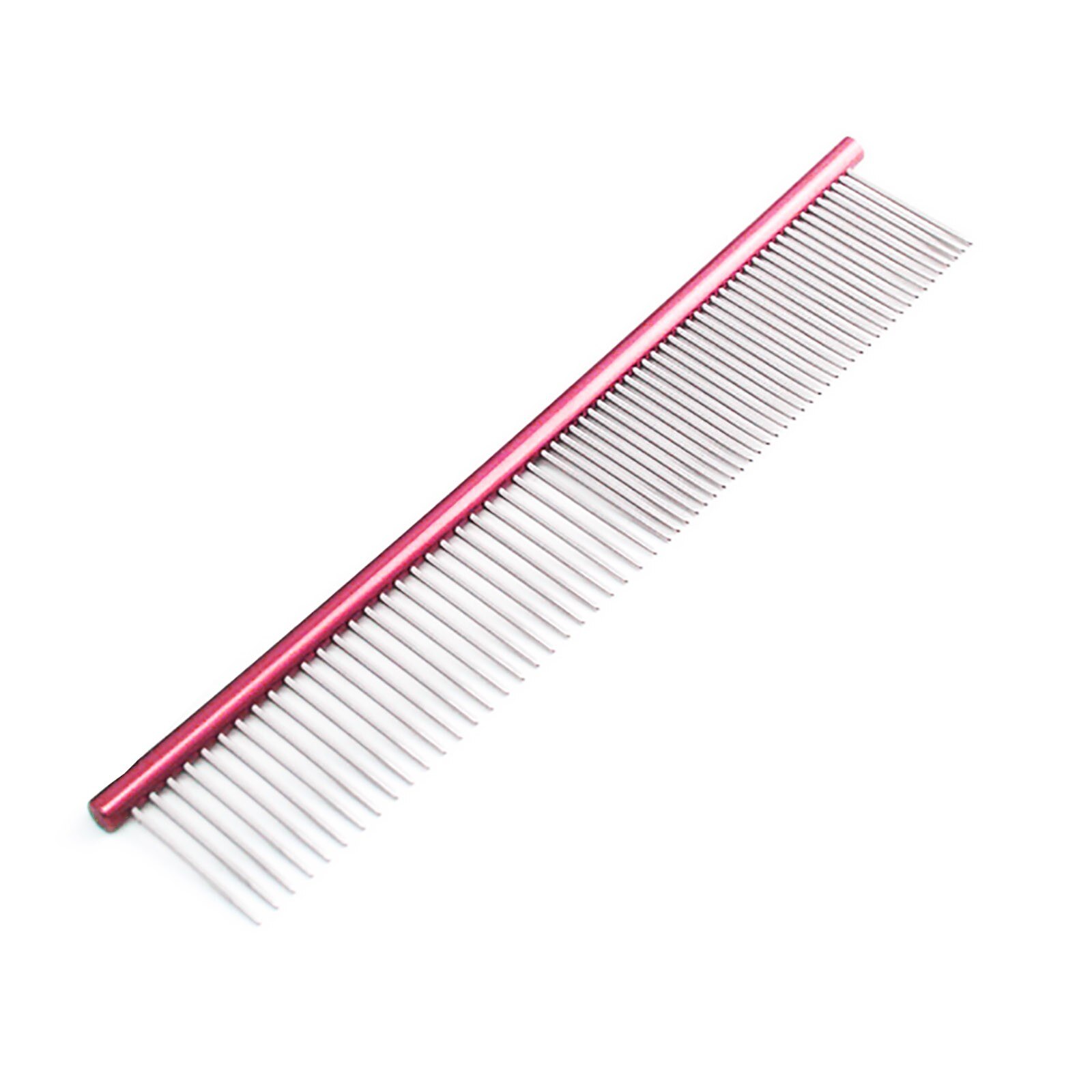 Pet Dematting Comb Stainless Steel Pet Grooming Comb For Dogs And Cats Gently Removes Loose Undercoat Mat Tangles #50g: D