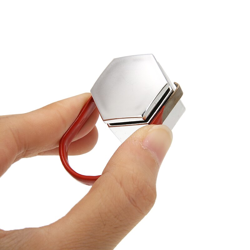 20pcs 22mm Chrome Car Wheel Nut Caps Auto Hub Screw Cover Bolt Rims Exterior Decoration Special Socket Protection Dust Proof