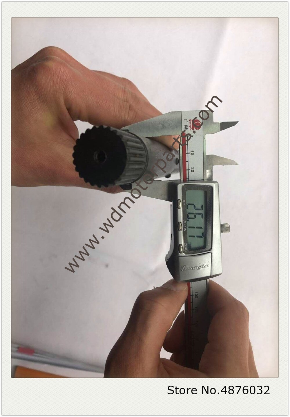 KINROAD 250CC GO KART doble piñón eje de caja de engranajes diámetro 26MM para modelo