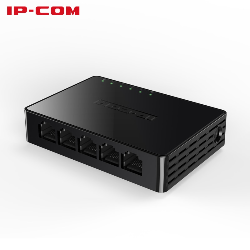 IP-COM G1005-S Mini 5 Port Gigabit Ethernet Switch RJ45 Ports 10/100/1000M Gigabit Ethernet Switch Auto MDI/MDIX Plug And Play