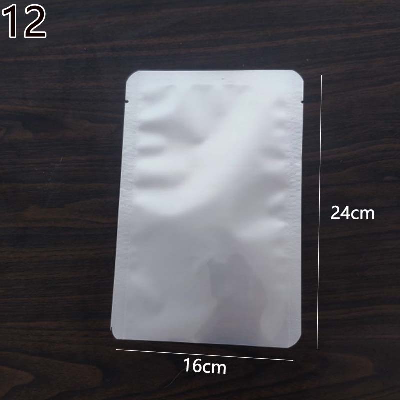 Aluminium Folie Zip-Lock Beutel Wiederverschließbaren Candy Beutel Verpackung Liefert Selbst-abdichtung Lebensmittel Lagerung Tasche Dicke: 16x24cm Round