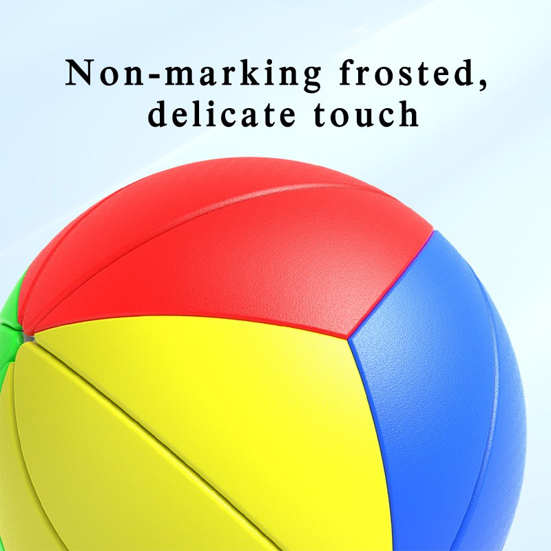 Kinder 3D Magie Cube Spielzeug Lernen Pädagogisches Runde Form Multi-farbe Geschwindigkeit Yeet Ball Cube ABS Anti Stress Spiel puzzle Cube