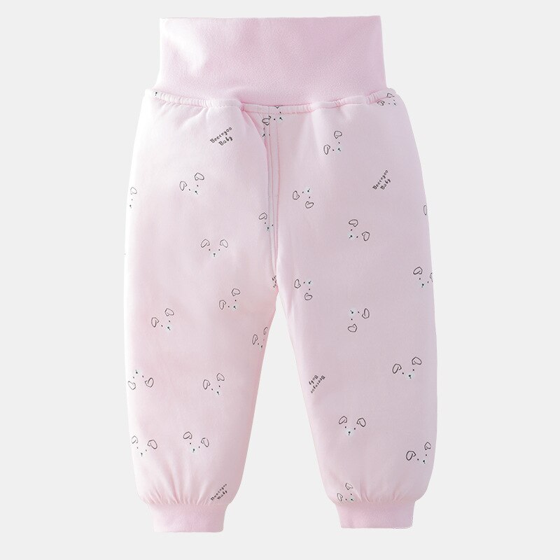 -né pantalon automne hiver pur coton sommeil pantalon pour bébé garçons filles infantile épaissir pantalon enfants solide pyjamas: 196703-1 / 3M suit 59cm