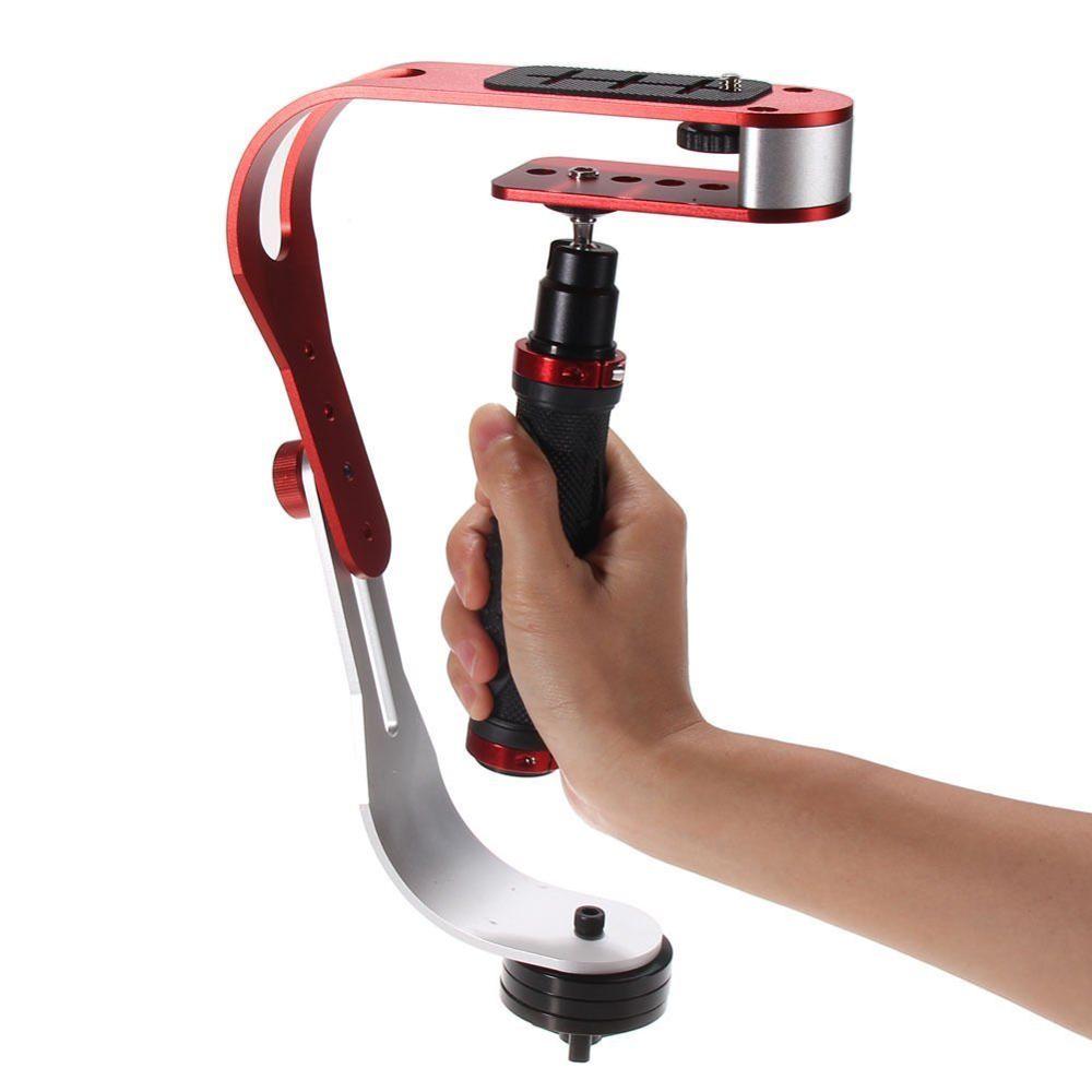 Mini estabilizador de mano para cámara Digital, videocámara HDSLR DSLR, DV, teléfono móvil