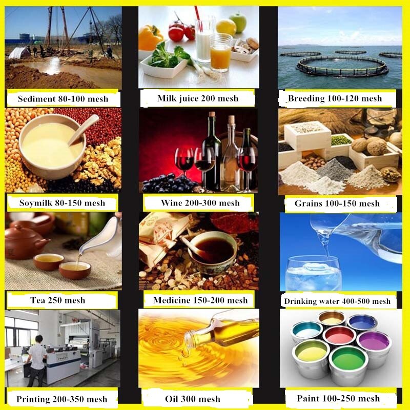 Nylon net filter 80/100 /120/150/160/200/250/260/300/350/400/450/500mesh 180-25 micron nylon wine water filter paint ink purify