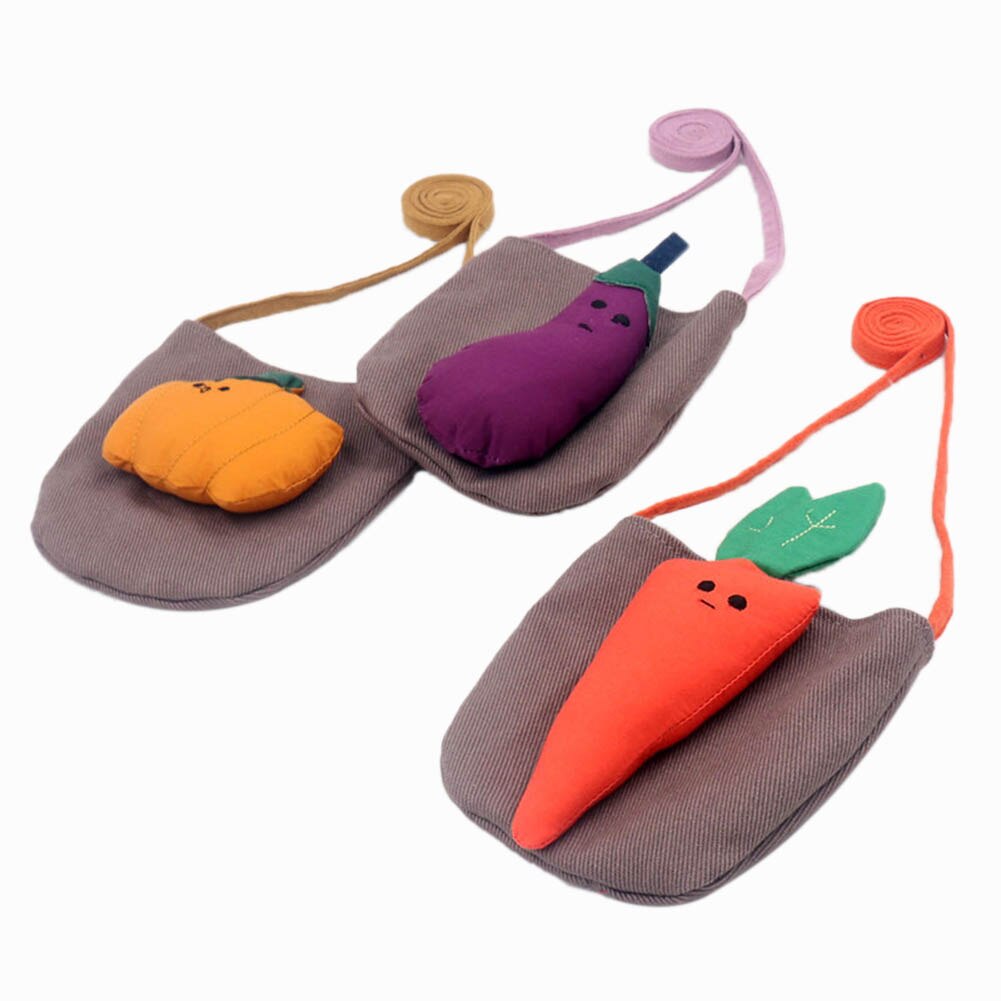 Lovely Girls Canvas Mini Bag Kids Cartoon Cute Handbags Children's Crossbody Bag Princess Mini Shoulder Bag