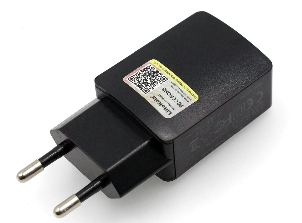 Liitokala lii 402/ lii -202/ lii -100/1.2v/3.7v 18650/26650/18350/16340/18500/ aa / aaa nimh litium batterilader 5v 2a støpsel: Usb eu-plugg
