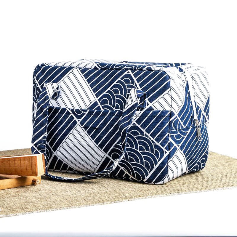 Unibird Japanese Syle Wooden Lunch Box Double Layer Natural Wood Bento Box Food Container for Kids Adults