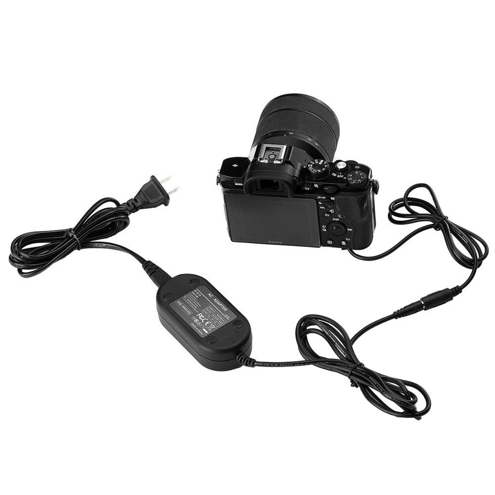NP-FW50 Dummy Batterij Volledige Decoded Dc Coupler Externe Voeding Met AC-PW20 Charger Adapter Voor Sony A6000 A6300 A6500 A7