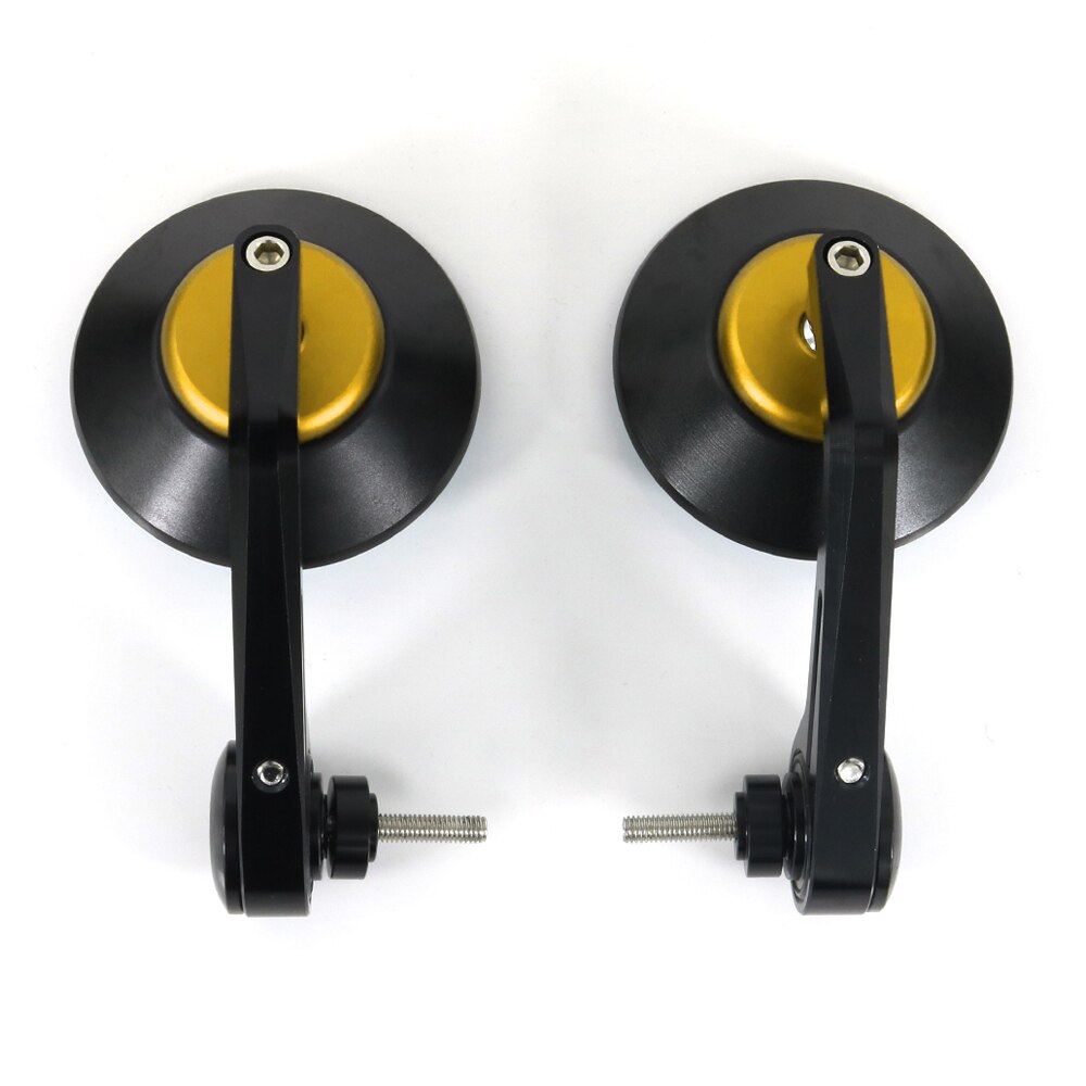 Spiegelset bar-end insteek CNC 2.0 Carbon 13mm / 18mm