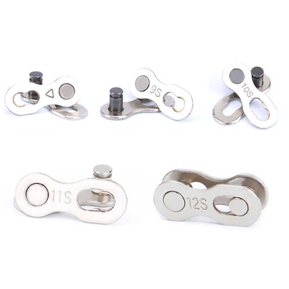5 Set Bike Connecting Chain Quick Link Connector Bicycle Chain Joint Magic Buckle 6/7/8/9/10/11/12 Speed Cycling Parts