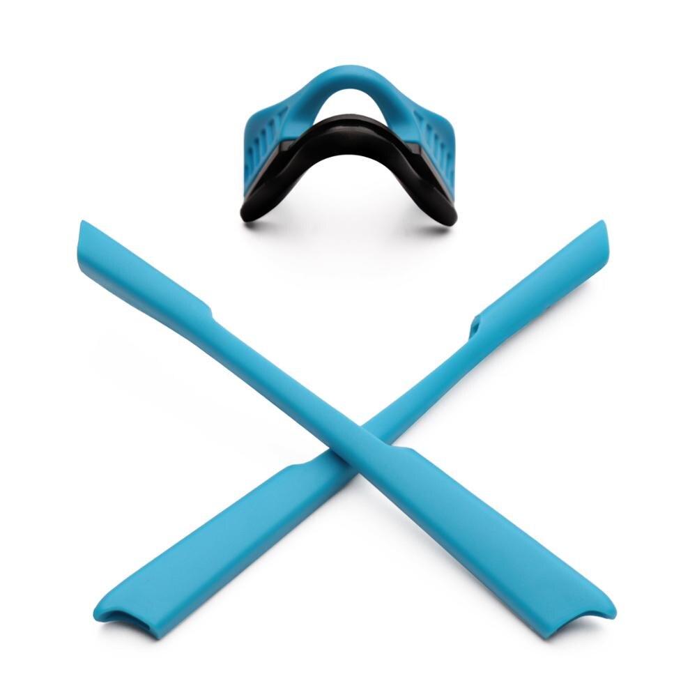 Mryok Rubber Kit Replacement Ear Socks & Nose Pads Pieces for-Oakley M2 Frame Sunglasses: Sky Blue kits