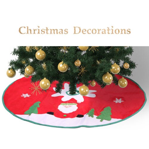 Rode Kerstboom Kerst Ornament Home Vloer Decoratie Rok Decoratie Xmas Home Decoraties Leuke