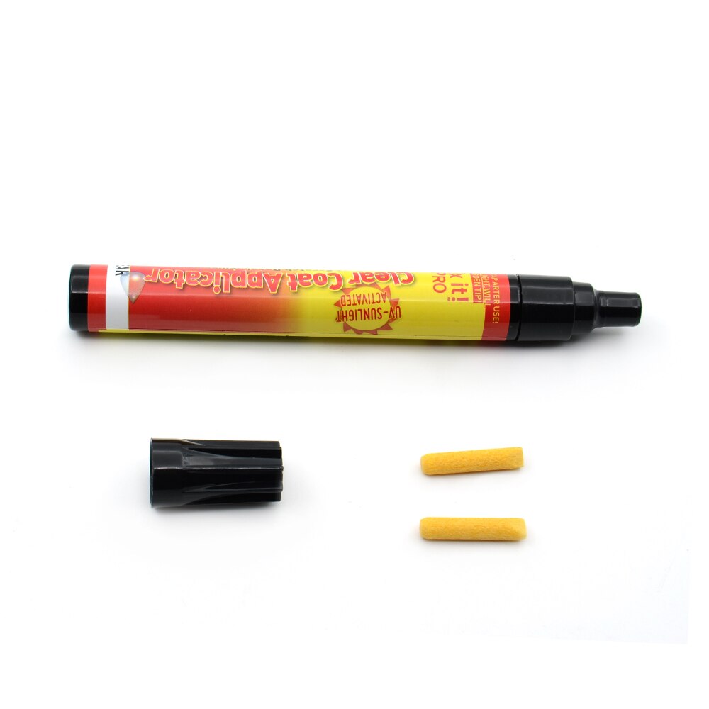 Stylo Portable Fix It Pro transparent | Réparation des rayures pour voiture, stylo à enlever