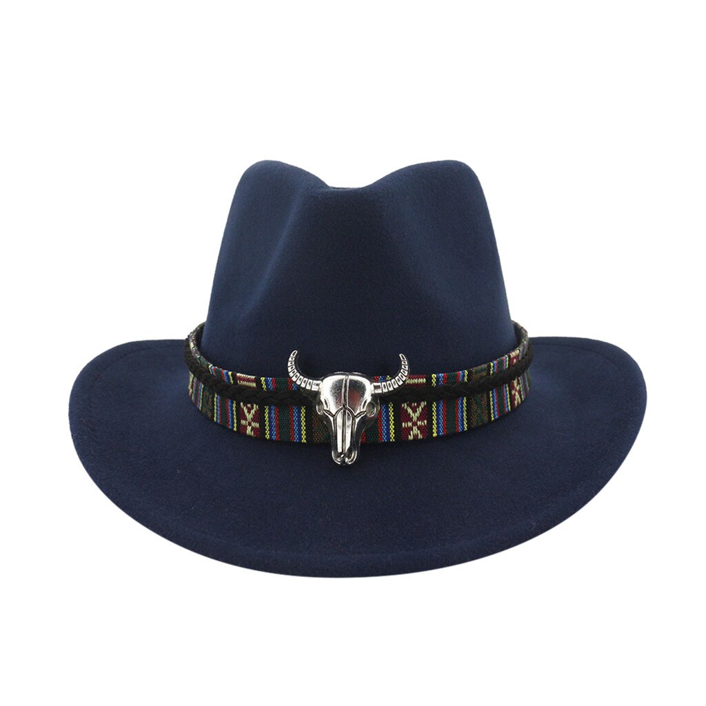 Winter Men & Women's Woven Cowboy Hat Classic Cattleman Outdoor Hat