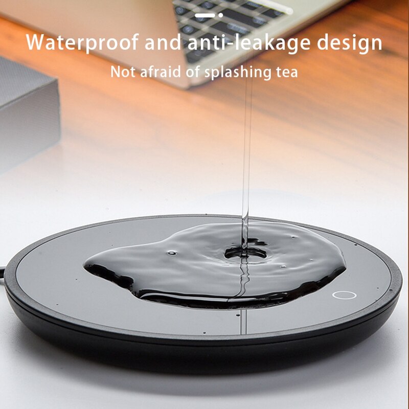 Koffie Mok Warmer, Cup Warmer, Koffie Warmer Voor Bureau Met Automatische Uitschakeling-Us Plug