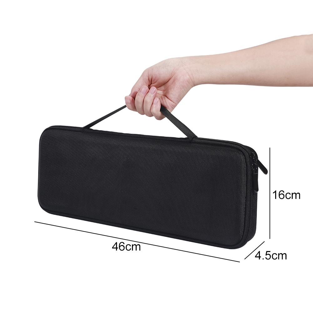 Hård eva rejsetaske bærbar stødsikker, støvtæt og vandtæt opbevaringspose til logitech mx-taster avanceret tastatur