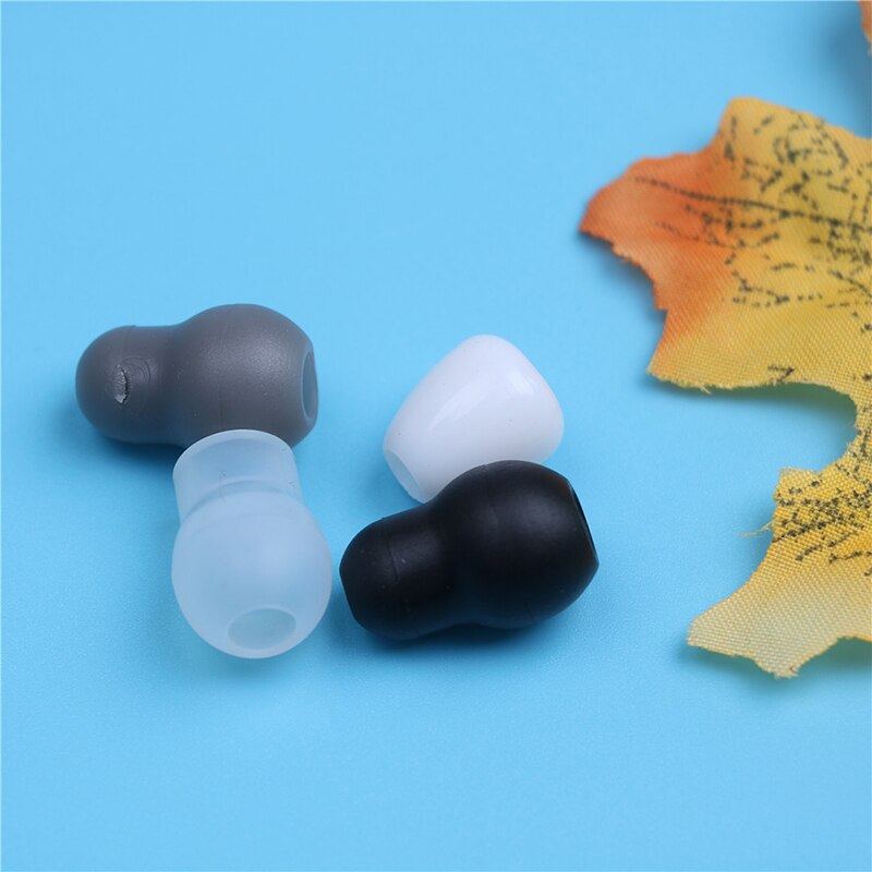 10 Stks/partij Zachte Siliconen In-Ear Oortelefoon Covers Cap Vervanging Oordopjes Bud Tips Oordopjes Oordopje Ear Pads Kussen