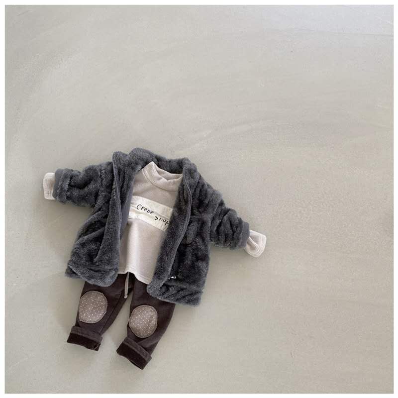 Herfst Winter Jongens En Meisjes Regelmatige Koreaanse Stijl Katoen Kinderen T-shirt Half-Hoge Kraag Lange Mouwen Hedging Letters mode