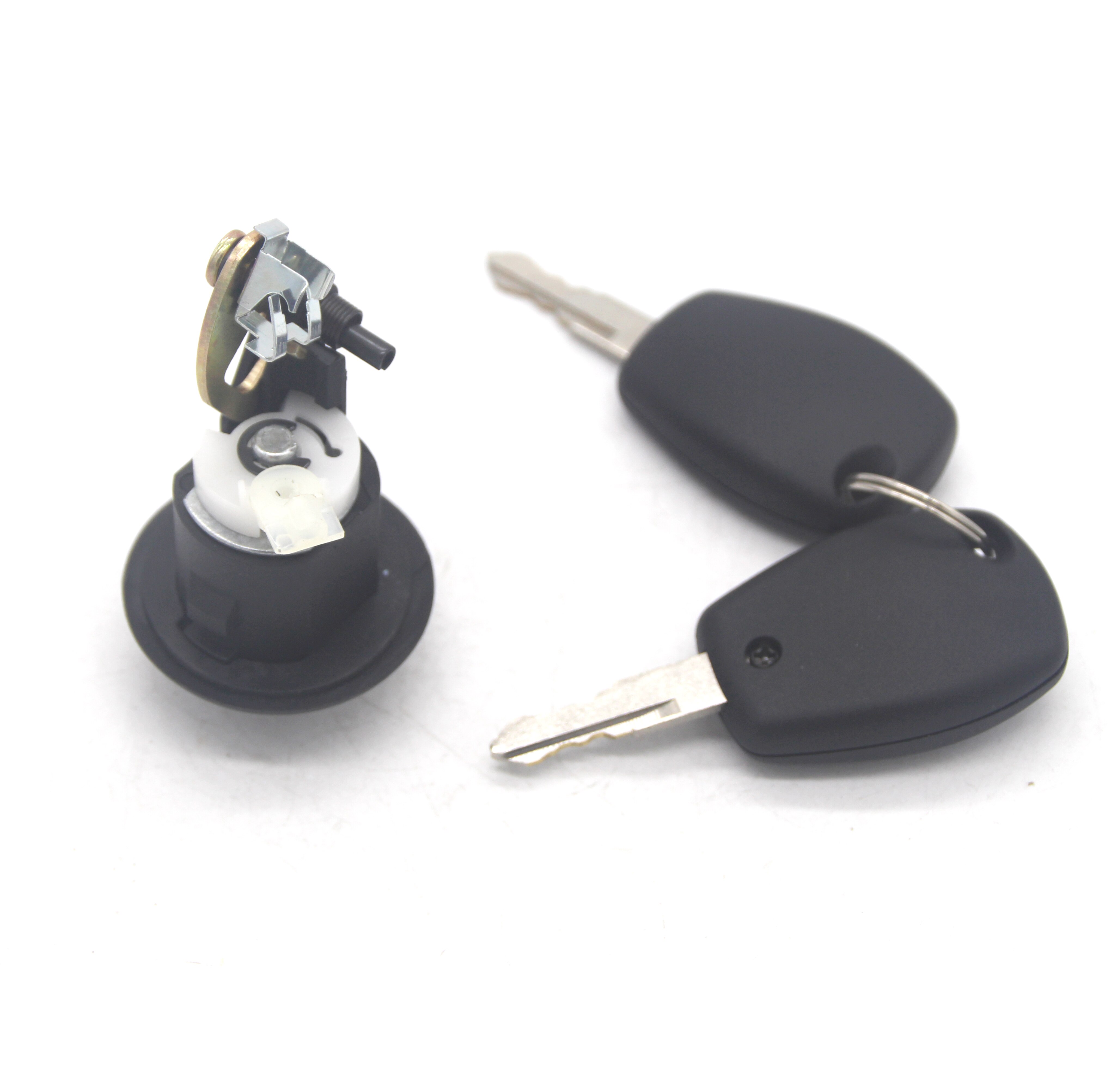 905020198R 905025129R KOFFERBAK ACHTERKLEP TERUG LOCK MET 2 STUKS SLEUTELS VOOR RENAULT DACIA LOGAN