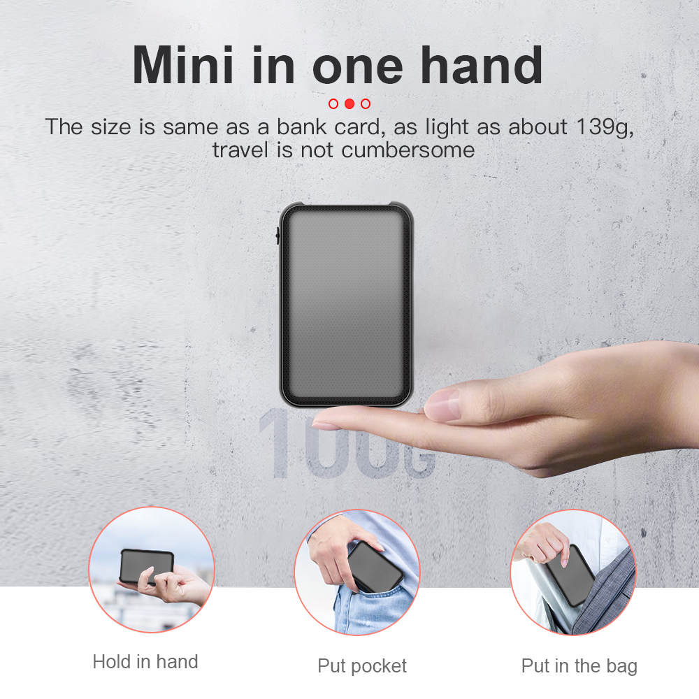 5000Mah Mini Power Bank Recorder Digtal Voice 8/32G Geluidsrecord Geactiveerd Professionele Grote Capaciteit Opslag Mp3 Opnamepen