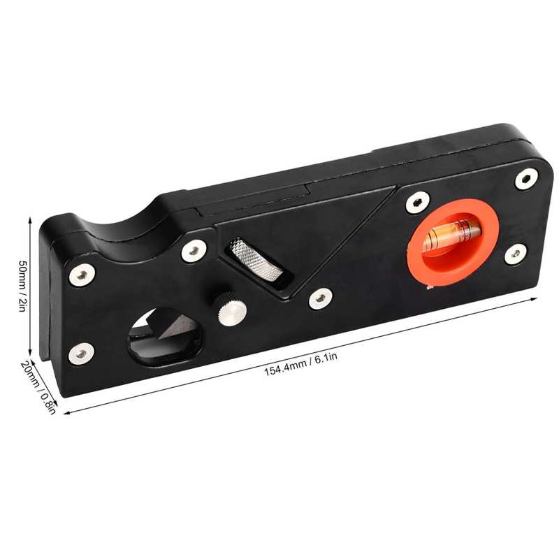 Wood Chamfer Plane Manual DIY Woodworking Edge Corner Flattening Tool Trimming Planer