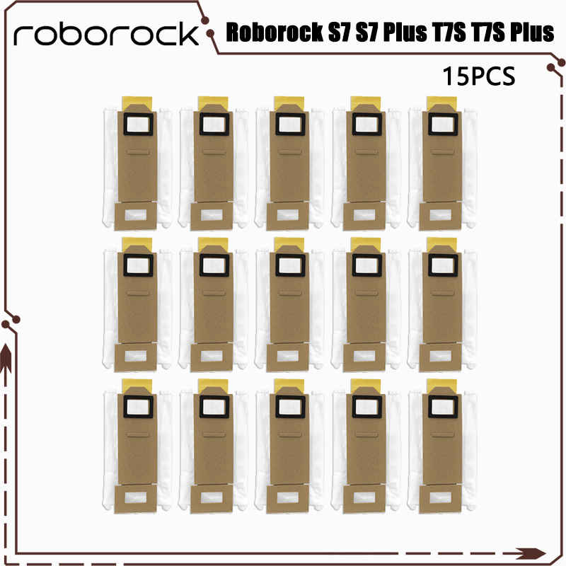 Accessoires pour aspirateur robot Roborock S7 S7 Plus T7S T7S Plus, brosse principale, filtre Hepa, vadrouilles, sac à poussière, pièces de rechange: vert militaire