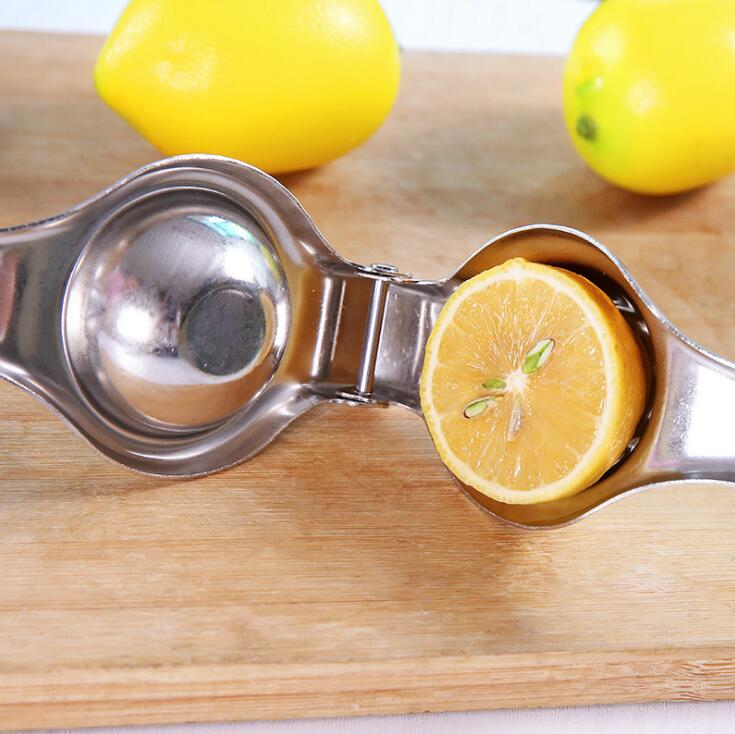 Citrusfruktpress apelsin citron juicepress i rostfritt stål manuell juicepress köksredskap apelsin queezer juice fruktpressning
