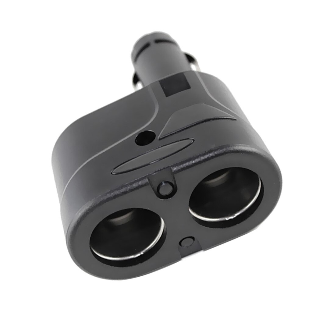2 In 1 Way Auto Sigarettenaansteker Splitter 12V Autolader Adapter